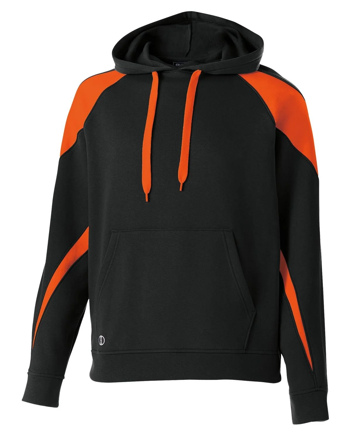 Adult Orange Black Hoodie Barron Design Co